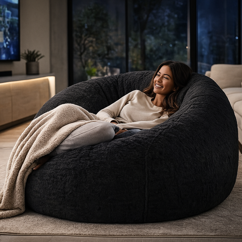 Ultra Soft Bean Bag Lounger Cover